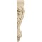 Ekena Millwork 7"W x 4"D x 20"H Large Farmingdale Acanthus Pilaster Corbel, Rubberwood COR07X03X20FRRW - alternate 3